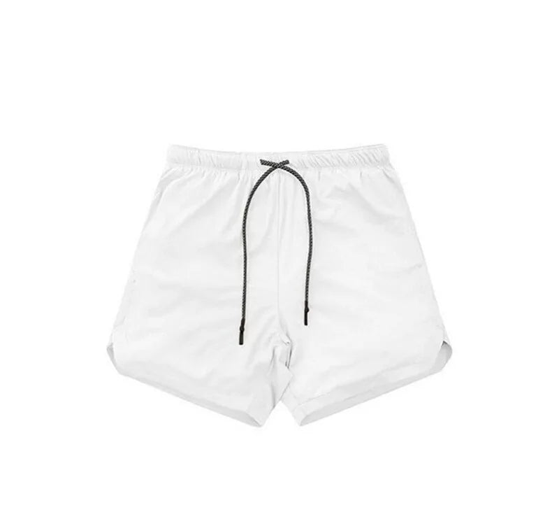 White Sports Shorts for men