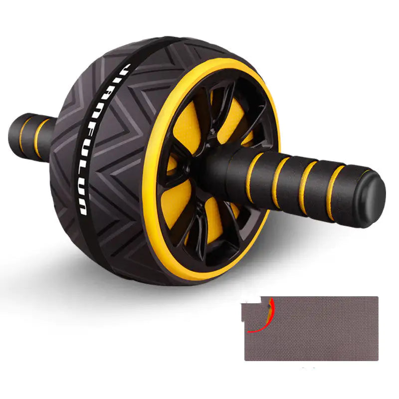 Black and Yellow Ab Roller Wheel, Abs Roller Wheel core Exercise Equipment