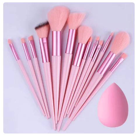 Makeup Brush Set Handle - DivineLuxes