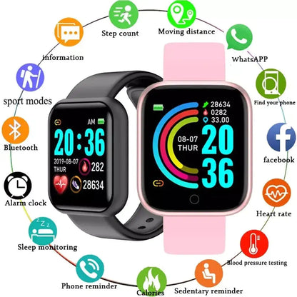 Waterproof Sport Fitness Smart Watch - DivineLuxes