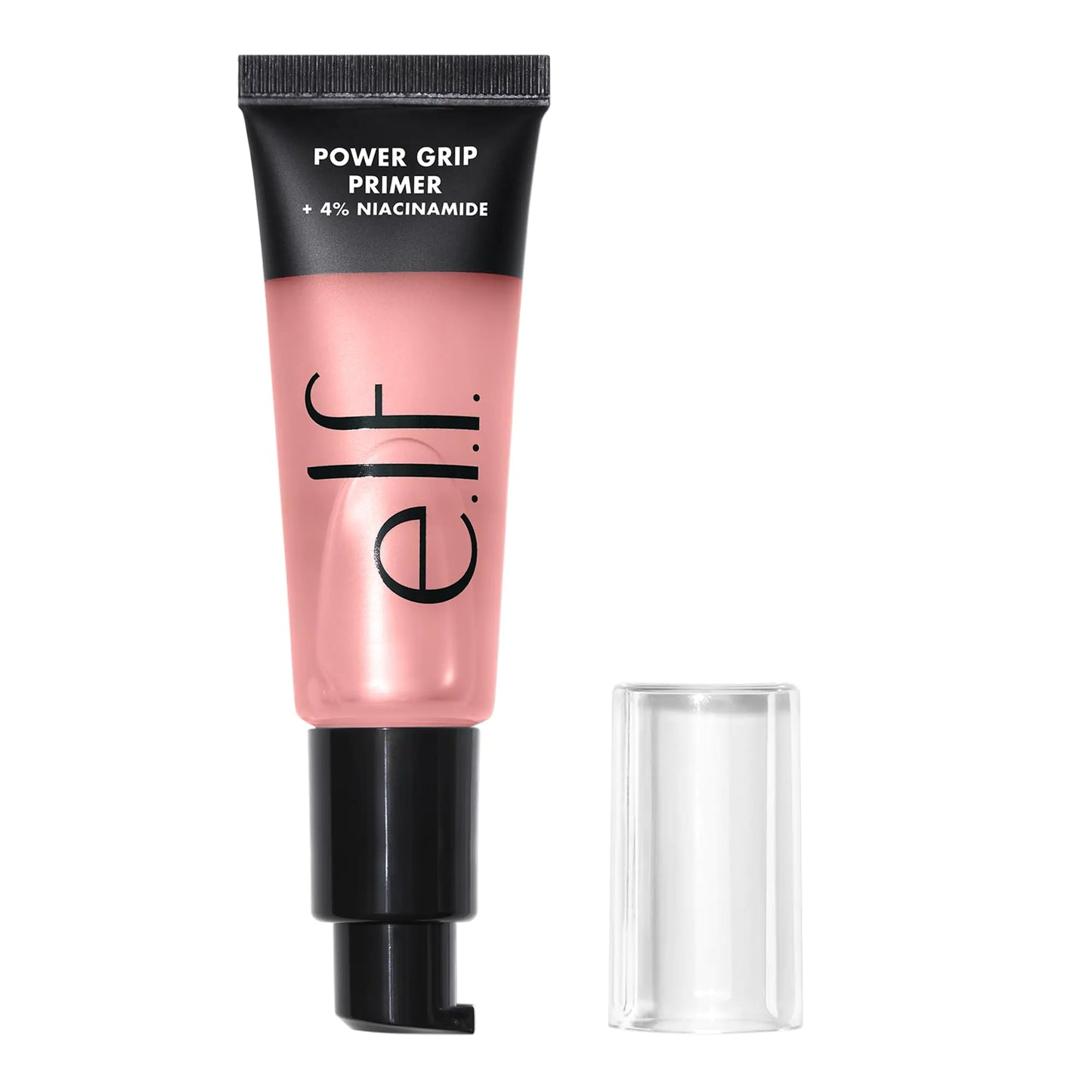 e.l.f. Power Grip Primer + 4% Niacinamide, Gel-Based & Hydrating Face Primer, Evens Skin & Brightens, Grips Makeup, Vegan & Cruelty-Free, 0.8 Fl Oz 0.81 Fl Oz (Pack of 1) - DivineLuxes