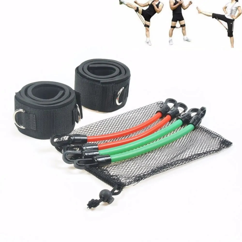 6 Piece Fitness Resistance Bands - DivineLuxes