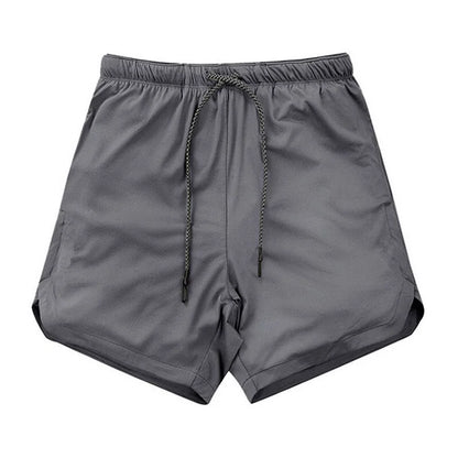 Gray Dry Sports Shorts for men