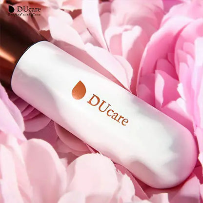 DUcare Foundation Brush Flat Top Kabuki Self Tanner Brush Synthetic Professional Makeup Brush Liquid Blending Mineral Powder Buffing Stippling Makeup Tools, Rose Golden/White rose gold - DivineLuxes