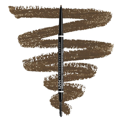 NYX PROFESSIONAL MAKEUP Micro Brow Pencil, Precise Eyebrow Pencil - Auburn 3 Auburn 0.003 Ounce (Pack of 1) - DivineLuxes