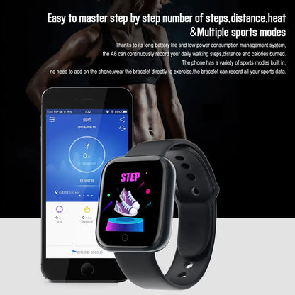 Waterproof Sport Fitness Smart Watch - DivineLuxes